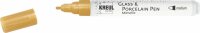 KREUL Glass & Porcelain Pen Metallic medium Gold