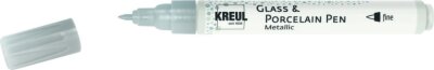 KREUL Glass & Porcelain Pen Metallic fine Silber