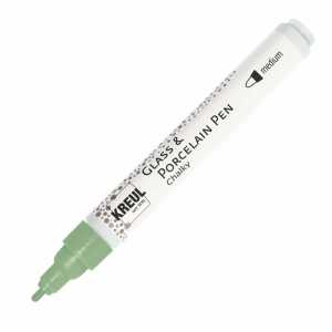 KREUL Glass & Porcelain Pen Chalky medium Rosemary Green