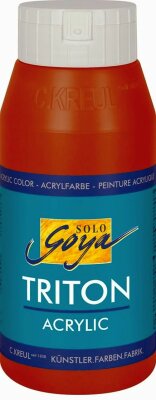 SOLO GOYA Triton Acrylic Oxydbraun dunkel 750 ml