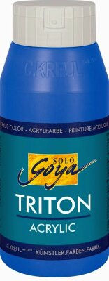 SOLO GOYA Triton Acrylic Primärblau 750 ml