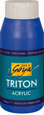 SOLO GOYA Triton Acrylic Coelinblau 750 ml