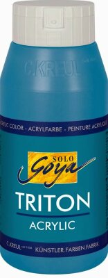 SOLO GOYA Triton Acrylic Türkisblau 750 ml