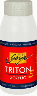 SOLO GOYA Triton S Acrylic Weiß 750 ml