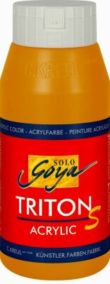 SOLO GOYA Triton S Acrylic Brillantocker hell 750 ml