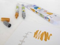 KREUL Triton Acrylic Marker edge 2er Set Silber und Gold