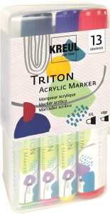 KREUL Triton Acrylic Marker XXL+edge Powerpack