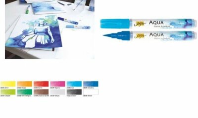 SOLO GOYA Aqua Paint Marker Cyan