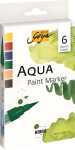 SOLO GOYA Aqua Paint Marker Warm Colors 6er Set