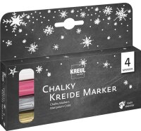 KREUL Chalky Kreidemarker 4er Set Winter