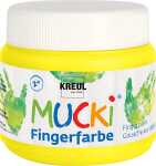 KREUL Fingerfarbe MUCKI, gelb, 15 0 ml (57600091)