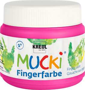 MUCKI Fingerfarbe Pink 150 ml 4000798031060