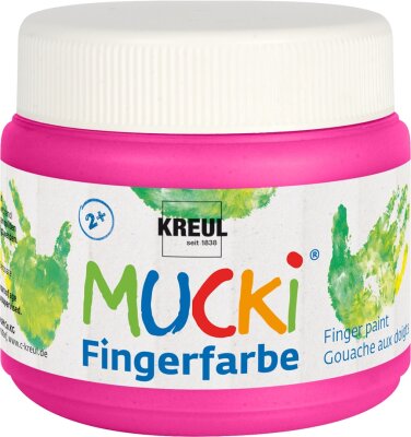 MUCKI Fingerfarbe Pink 150 ml