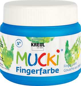 MUCKI Fingerfarbe Blau 150 ml 4000798031084