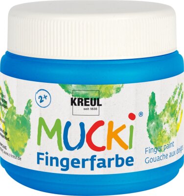 MUCKI Fingerfarbe Blau 150 ml