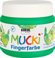 MUCKI Fingerfarbe Grün 150 ml