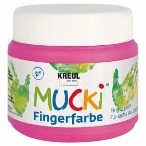 MUCKI Fingerfarbe Quietsch-Pink 150 ml