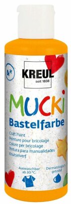 MUCKI Bastelfarbe Orange 80 ml