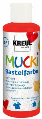 MUCKI Bastelfarbe Rot 80 ml