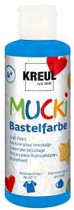 MUCKI Bastelfarbe Blau 80 ml 4000798240110