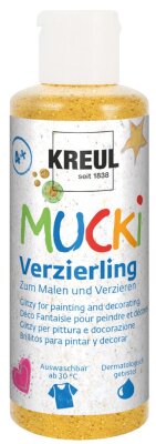 MUCKI Verzierling Glitzergold 80 ml