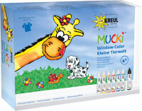 MUCKI Window Color Set Kleine Tierwelt