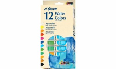 KREUL el Greco Aquarellfarben Set 12 x 12 ml Tuben