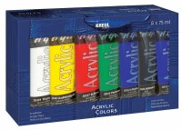 KREUL el Greco Acrylic Set 6 x 75 ml Tuben