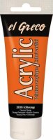 KREUL el Greco Acrylic Echtorange 75 ml Tube