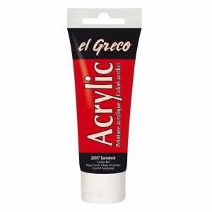 KREUL el Greco Acrylic Karminrot 75 ml Tube