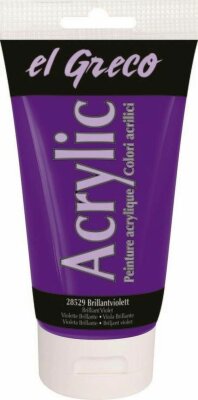 KREUL el Greco Acrylic Brillantviolett 150 ml Tube