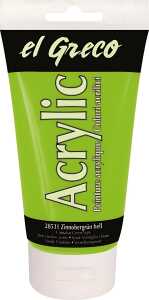 KREUL el Greco Acrylic Zinnobergrün hell 150 ml Tube