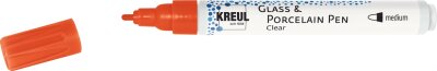 KREUL Glass & Porcelain Pen Clear medium Rot