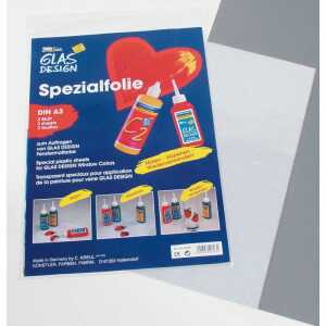 KREUL Window Color Spezialfolie 3 Blatt DIN A3