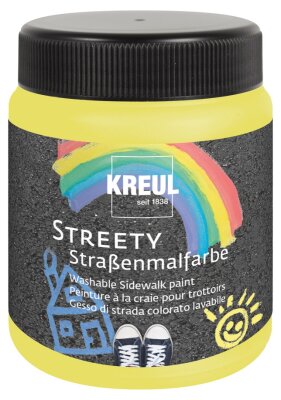 KREUL Streety Straßenmalfarbe Gummientengelb 200 ml