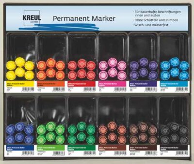 KREUL Permanent Marker medium Warenpaket für Modul