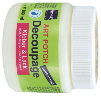 KREUL Art Potch Decoupage Kleber & Lack seidenmatt 150 ml