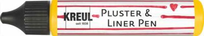 KREUL Pluster & Liner Pen Sonnengelb 29 ml