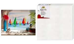 SOLO GOYA 3D Stretched Canvas Basic Line 100 x 100 cm