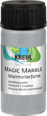 KREUL Magic Marble Marmorierfarbe Silber 20 ml