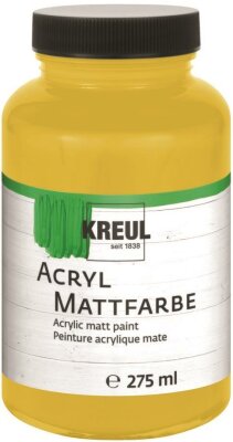 KREUL Acryl Mattfarbe Gold 275 ml