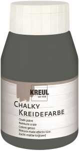 KREUL Chalky Kreidefarbe Volcanic Gray 500 ml