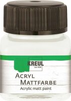 KREUL Acryl Mattfarbe Pastellweiß 20 ml