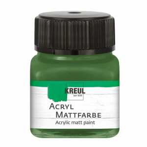 KREUL Acryl Mattfarbe Olivgrün 20 ml