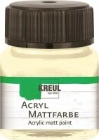 KREUL Acryl Mattfarbe Elfenbein 20 ml