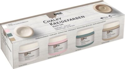 KREUL Chalky Kreidefarben Basis Set 4 x 150 ml