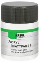 KREUL Acryl Mattfarbe Pastellweiß 50 ml