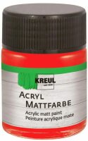 KREUL Acryl Mattfarbe Rot 50 ml