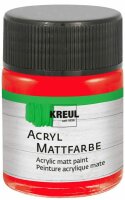 KREUL Acryl Mattfarbe Rot 50 ml