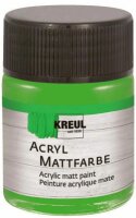 KREUL Acryl Mattfarbe Hellgrün 50 ml